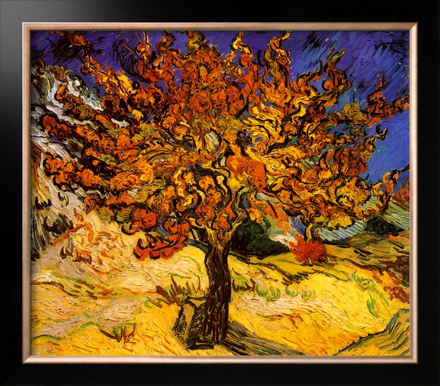 The Mulberry Tree - Vincent Van Gogh Paintings